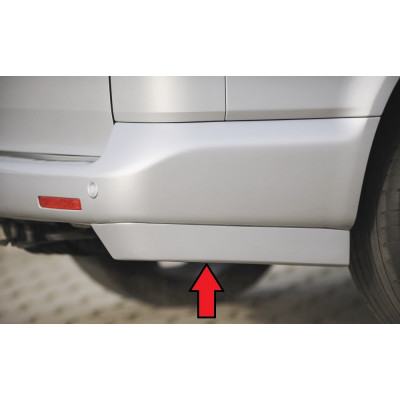 Ajout de pare-chocs arrière gauche "Rieger Tuning" pour VOLKSWAGEN T5