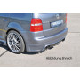 Ajout de pare-chocs arrière "Carbon look" "Rieger Tuning" pour VOLKSWAGEN TOURAN (1T)