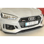 Lame de pare-chocs avant "noir brillant" "Rieger Tuning" pour AUDI RS5 (B9/F5)