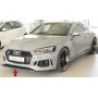 Lame de pare-chocs avant "noir brillant" "Rieger Tuning" pour AUDI RS5 (B9/F5)