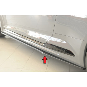 Bas de caisse gauche "noir brillant" "Rieger Tuning" pour AUDI RS5 (B9/F5)