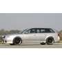 Bas de caisse gauche "Carbon look" "Rieger Tuning" pour AUDI A6 (4B)