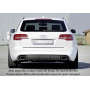 Diffuseur de pare-chocs arrière "Carbon look" "Rieger Tuning" pour AUDI A6 (4F)