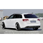 Diffuseur de pare-chocs arrière "Carbon look" "Rieger Tuning" pour AUDI A6 (4F)