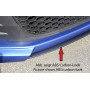 Lame "noir" pour ajout de pare-chocs avant "Rieger Tuning" pour VOLKSWAGEN SCIROCCO (13)