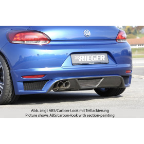 Ajout de pare-chocs arrière "Carbon-look" "Rieger Tuning" pour VOLKSWAGEN SCIROCCO (13)