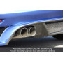 Ajout de pare-chocs arrière duplex "Noir" "Rieger Tuning" pour VOLKSWAGEN SCIROCCO (13)