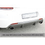 Diffuseur de pare-chocs arrière duplex "Carbon-look" "Rieger Tuning" pour VOLKSWAGEN SCIROCCO R-LINE (13)