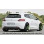 Diffuseur de pare-chocs arrière duplex "Carbon-look" "Rieger Tuning" pour VOLKSWAGEN SCIROCCO R (13)