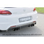 Diffuseur de pare-chocs arrière "Noir" "Rieger Tuning" pour VOLKSWAGEN SCIROCCO R-LINE (13)