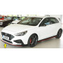 Lame de pare-chocs avant  "noir" "Rieger Tuning" pour HYUNDAI I30 N-Performance