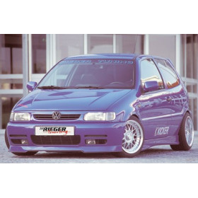 Ajout de pare-chocs avant "Rieger Tuning" pour VOLKSWAGEN POLO 4
