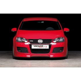Lame pour ajout de pare-chocs avant "noir" "Rieger Tuning" pour VOLKSWAGEN JETTA (1KM)