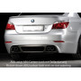 Ajout de pare-chocs arrière "Carbon look" "Rieger Tuning" pour BMW SERIE 5