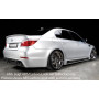 Ajout de pare-chocs arrière "Carbon look" "Rieger Tuning" pour BMW SERIE 5