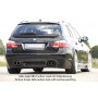 Ajout de pare-chocs arrière "noir" "Rieger Tuning" pour BMW SERIE 5