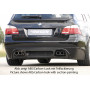 Ajout de pare-chocs arrière "noir" "Rieger Tuning" pour BMW SERIE 5
