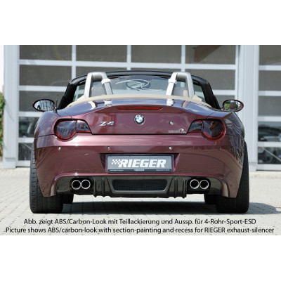 Pare-chocs Arrière BMW Z4 - Gris, Pièce D'origine, Occasion Avec Rayures