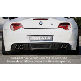 Ajout de pare-chocs arrière "noir" "Rieger Tuning" pour BMW Z4 (E85)