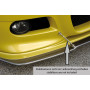 Lame pour pare-chocs avant "noir" "Rieger Tuning" pour BMW SERIE 3 (E46)