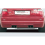 Diffuseur de pare-chocs arrière "noir" "Rieger Tuning" pour BMW SERIE 3 (E46)