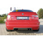 Diffuseur de pare-chocs arrière "noir" "Rieger Tuning" pour BMW SERIE 3 (E46)