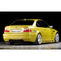 Diffuseur de pare-chocs arrière "Carbon look" "Rieger Tuning" pour BMW SERIE 3 (E46)