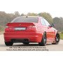 Ajout de pare-chocs arrière "Carbon look" "Rieger Tuning" pour BMW SERIE 3 (E46)