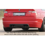 Ajout de pare-chocs arrière "Carbon look" "Rieger Tuning" pour BMW SERIE 3 (E46)