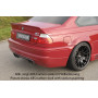 Ajout de pare-chocs arrière "Carbon look" "Rieger Tuning" pour BMW SERIE 3 (E46)