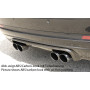 Ajout de pare-chocs arrière "Carbon look" "Rieger Tuning" pour BMW SERIE 3 (E46)