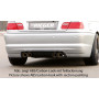 Ajout de pare-chocs arrière "noir" "Rieger Tuning" pour BMW SERIE 3 (E46)