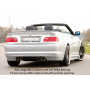 Ajout de pare-chocs arrière "noir" "Rieger Tuning" pour BMW SERIE 3 (E46)