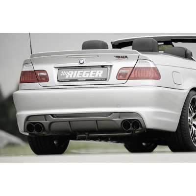 Pare-chocs arrière "Rieger Tuning" pour BMW SERIE 3 (E46)