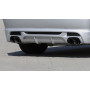 Diffuseur de pare-chocs arrière "noir" "Rieger Tuning" pour BMW SERIE 3 (E46)
