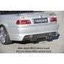 Diffuseur de pare-chocs arrière "Carbon look" "Rieger Tuning" pour BMW SERIE 3 (E46)