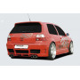 Diffuseur de pare-chocs arrière "noir" "Rieger Tuning" pour VOLKSWAGEN GOLF 4