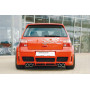 Diffuseur de pare-chocs arrière "noir" "Rieger Tuning" pour VOLKSWAGEN GOLF 4