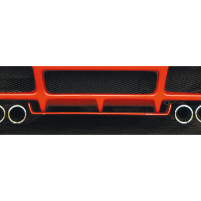 Diffuseur de pare-chocs arrière "Carbon look" "Rieger Tuning" pour VOLKSWAGEN GOLF 4