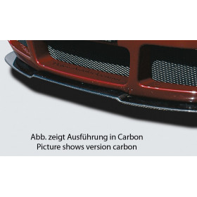 Lame pour pare-chocs avant "noir" "Rieger Tuning" pour VOLKSWAGEN GOLF 4