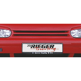 Grille avec nervures "Rieger Tuning" pour VOLKSWAGEN GOLF 4