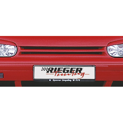 Grille avec nervures "Rieger Tuning" pour VOLKSWAGEN GOLF 4
