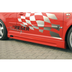 Bas de caisse gauche "noir" "Rieger Tuning" pour VOLKSWAGEN GOLF 4