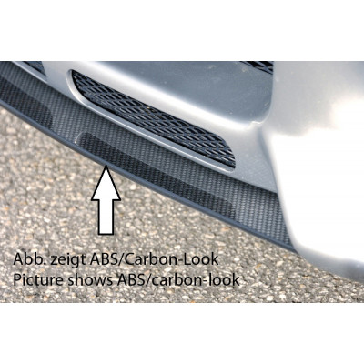 Lame de pare-chocs avant "noir" "Rieger Tuning" pour AUDI A4 (8E) type B6