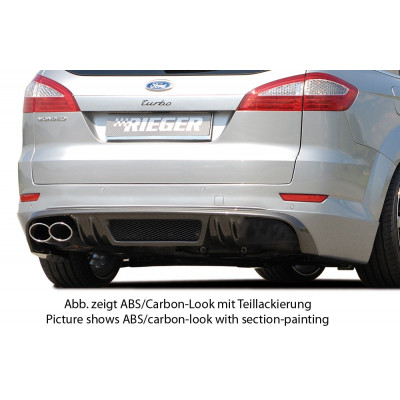 Pare-chocs arrière "noir" "Rieger Tuning" pour FORD MONDEO (BA7)