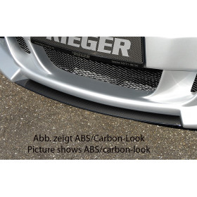 Lame pour pare-chocs avant "Carbon look" "Rieger Tuning" pour BMW SERIE 3 (E46)