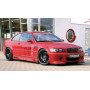 Lame de coin de pare-chocs avant "noir" "Rieger Tuning" pour BMW SERIE 3 (E46)