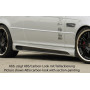 Bas de caisse gauche "noir" "Rieger Tuning" pour BMW SERIE 3 (E46)