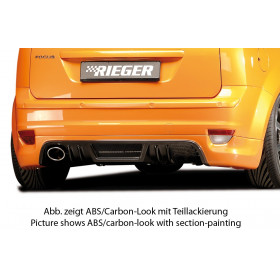 Ajout de pare-chocs arrière "Carbon look" "Rieger Tuning" pour FORD FOCUS 2