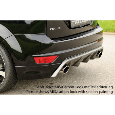 Ajout de pare-chocs arrière "noir" "Rieger Tuning" pour FORD FOCUS 2